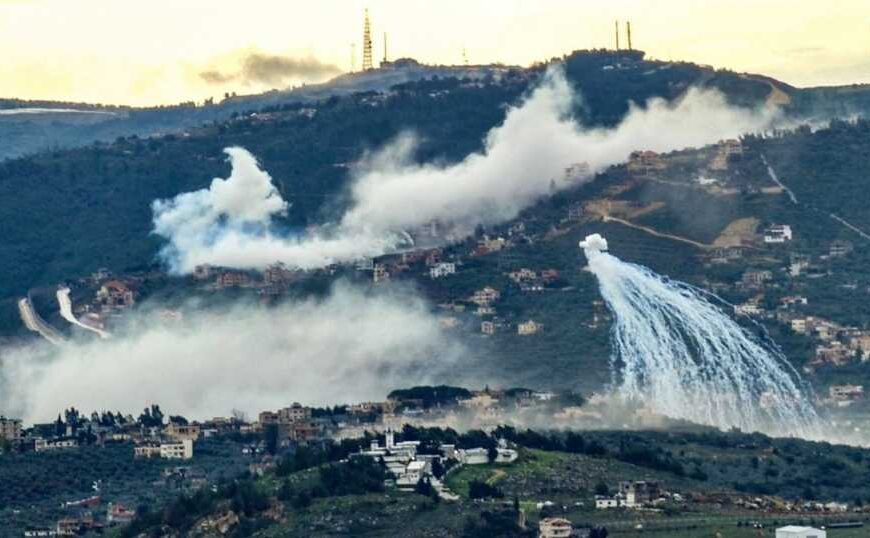 في الجنوب.. قصف اسرائيلي للقرى وقذائف دخانية